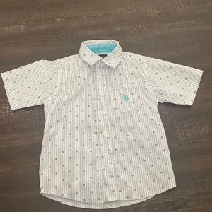 EUC button up shirt 5T
